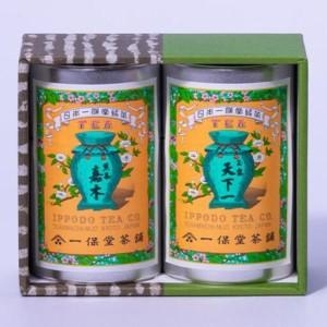 一保堂茶舗 玉露 鶴齢 80g・煎茶 薫風 90g (小缶) セット お茶 茶葉 焙