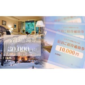 ふるさと納税 白馬村　宿泊補助券30,000円分(10,000円分×3枚)【1461147】 長野県...