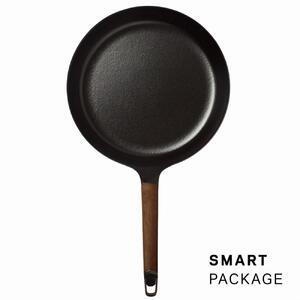 ふるさと納税 バーミキュラ フライパン28cm（ウォールナット）＋専用リッド【スマートパッケージ】 ...