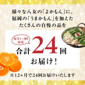 ふるさと納税 福岡・八女お楽しみプレミアム定期...の詳細画像1