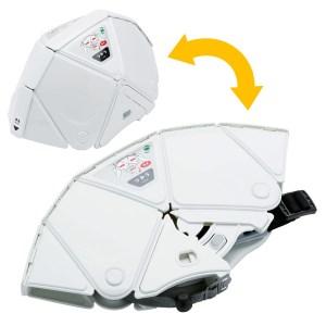 ふるさと納税 No.2465 折りたたみ防災ヘルメット　ＴＳＣ−１０Ｎ　Ｆｌａｔｍｅｔ２　ホワイト ...