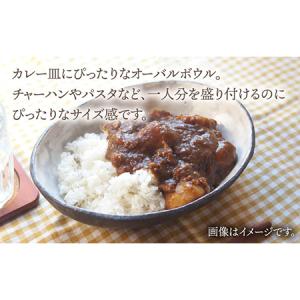 ふるさと納税 【美濃焼】呉須巻オーバルボウル4...の詳細画像4