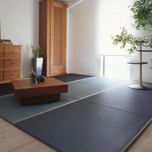 ふるさと納税 国産い草 置き畳 フロア畳「TATAMIST」9枚組(4.5畳分) 目積織り 福岡県大川市