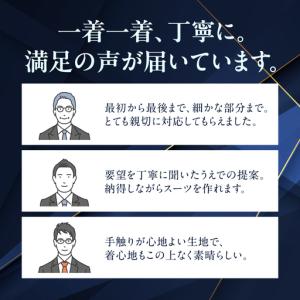 ふるさと納税 オーダースーツ 8着 仕立券 高...の詳細画像1