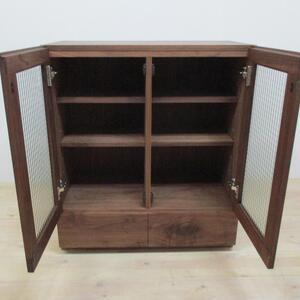 ふるさと納税 【大川家具】無垢材 キャビネット...の詳細画像3