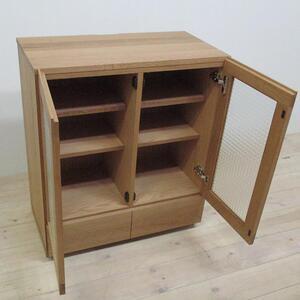 ふるさと納税 【大川家具】無垢材 キャビネット...の詳細画像3
