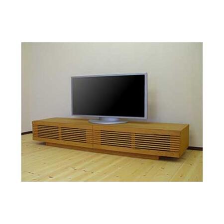 ふるさと納税 【VOICE テレビボード ブラックチェリー180cm】ブラックチェリー材 オイルフィ...