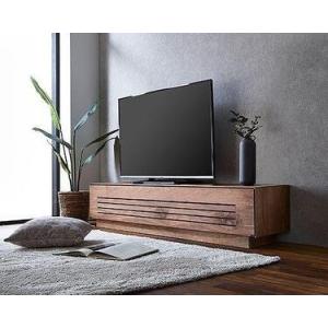 ふるさと納税 【開梱設置】テレビ台 ルーチェ 無垢 ウォールナット 幅154-204cm TV テレビボード TV台 TVボード ローボード 家具 福岡県大川市