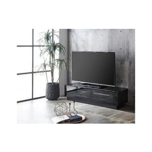 ふるさと納税 【開梱設置】テレビ台 ルーチェ ガラスタイプ 幅150-200cm TV ブラック 黒 テレビボード TV台 TVボード ローボード 家具 福岡県大川市