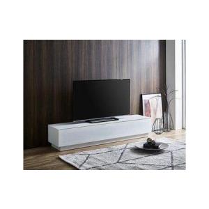 ふるさと納税 【開梱設置】テレビ台 ルーチェ ガラスタイプ 幅150-200cm TV ホワイト 白 テレビボード TV台 TVボード ローボード 家具 福岡県大川市