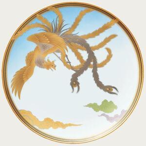 ふるさと納税 マスターピースコレクション-瑞雲鳳凰文-　額皿“鳳”AC410/Y2904 愛知県名古屋市
