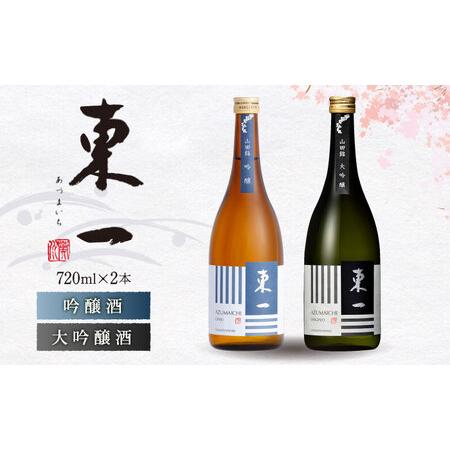 ふるさと納税  東一 日本酒飲み比べ  2種  (東一 吟醸酒 ・大吟醸酒 各720ml)【嬉野酒店...