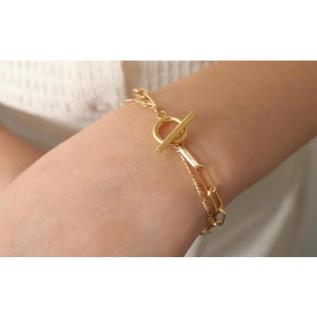 ふるさと納税 [Cherieオリジナルブレスレット]oli chain bracelet(corda...