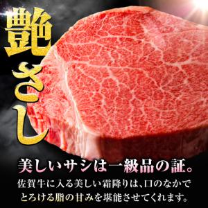 ふるさと納税 【全12回定期便】佐賀牛ヒレステ...の詳細画像3