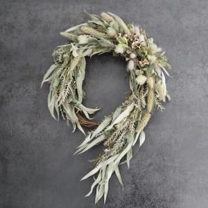 ふるさと納税 ドライフラワー　リース　ナチュラル 愛知県名古屋市