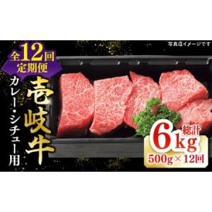 ふるさと納税 【全12回定期便】 特選 壱岐牛 すね肉 500g（カレー・シチュー用）《壱岐市》【太陽商事】[JDL084] 冷凍配送 黒毛和牛 A5ランク 肉.. 長崎県壱岐市
