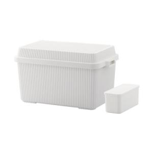 ふるさと納税 スタックアップコンテナ８３ STC-02S ホワイト ／ ライクイット like-it...