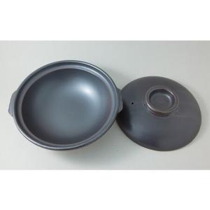 ふるさと納税 有田焼 黒 尺土鍋【ヤマト陶磁器...の詳細画像2