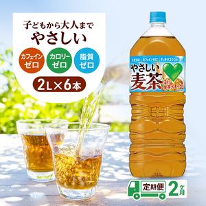 ふるさと納税 麦茶 定期便 2ヶ月 サントリー 2L 6本 麦茶 神奈川県綾瀬市