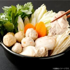 ふるさと納税 はかた地どり 水炊きセット (3-4人前)  水炊き 鍋 地鶏 鶏肉 肉 福岡県苅田町