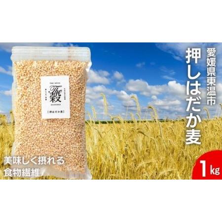 ふるさと納税 押しはだか麦1kg 食物繊維豊富 食物繊維 食感 プチプチ あっさり 麦ごはん 食品 ...