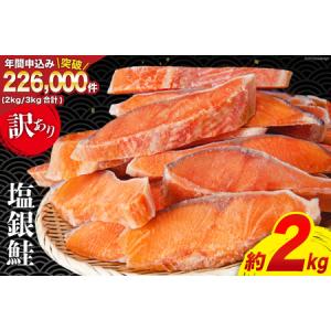 ふるさと納税 訳あり 銀鮭 切身 約2kg [宮城東洋 宮城県 気仙沼市 20562683] 鮭 海鮮 規格外 不揃い さけ サケ 鮭切身 シャケ 切り身 冷凍 家.. 宮城県気仙沼市