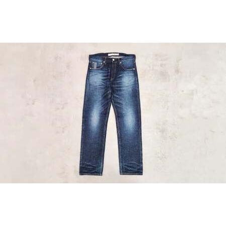 ふるさと納税 【岡山デニム】立体加工3Dジーンズ［レギュラーストレート］／28インチ【デニム ジーン...