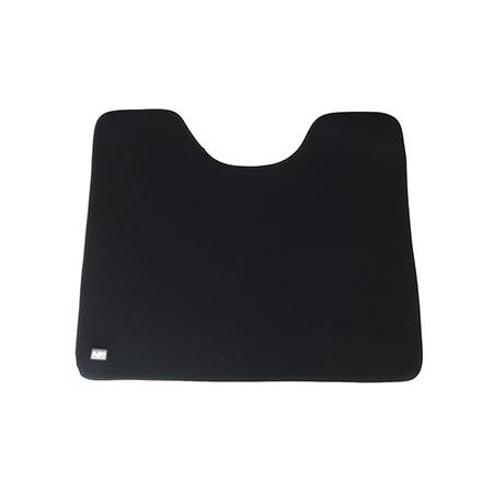 ふるさと納税 クロッツ やわらかトイレマット※カラー／ブラック_0248N-3 大分県国東市