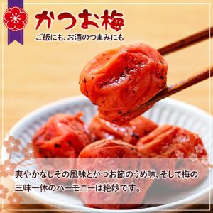 ふるさと納税 つぶれ梅干し かつお梅干し 35...の詳細画像2