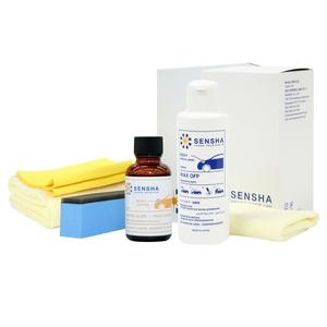 ふるさと納税 耐久型ガラス系コーティング剤と脱脂剤のセット (クリスタルグロウ1年耐久型 ワックスオ...