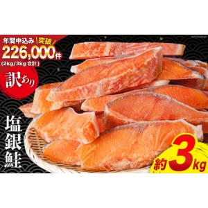 ふるさと納税 訳あり 銀鮭 切身 約3kg [宮城東洋 宮城県 気仙沼市 20562581] 鮭 海鮮 規格外 不揃い さけ サケ 鮭切身 シャケ 切り身 冷凍 家.. 宮城県気仙沼市｜furunavi