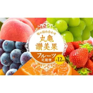 ふるさと納税 フルーツ定期便 12回 丸亀讃美果セット 旬のフルーツ 果物 定期便 香川県丸亀市