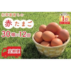 ふるさと納税 BC003　【定期便】枯草菌育ちの赤たまご30個（年12回） 栃木県益子町｜ふるなび(ふるさと納税)