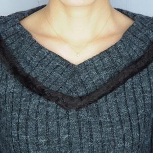 ふるさと納税 K18 ダイヤモンド ペンダント...の詳細画像3