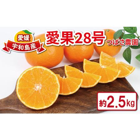 ふるさと納税 愛果28号 2.5kg つばさ農園 果物 フルーツ 柑橘 みかん 蜜柑 高級 ブランド...