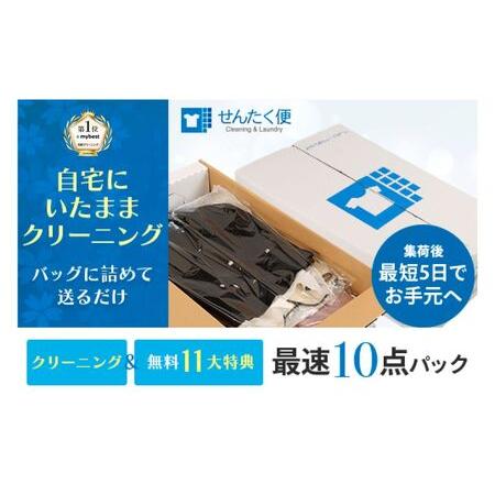 ふるさと納税 【せんたく便】衣類のクリーニング 最速10点パック 滋賀県彦根市