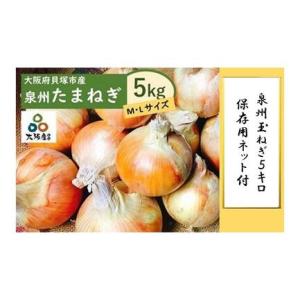 ふるさと納税 泉州玉ねぎ５kg　保存用ネット付 大阪府貝塚市｜furunavi