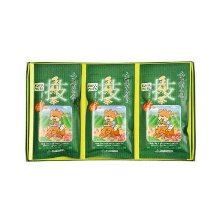 ふるさと納税 森のくまさん玉緑茶「技」100g×3本 緑茶 日本茶 お茶 熊本県