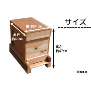ふるさと納税 西洋ミツバチ用飼育箱 西洋 ミツ...の詳細画像4