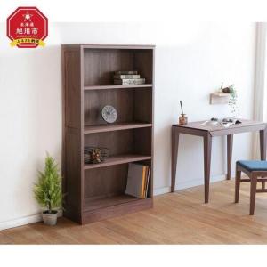 ふるさと納税 旭川家具 山室家具製作所 プロトNo.416 オープン棚 ウォールナット 【 国産 無垢 インテリア 木製 収納 ナチュラル キャビネット .. 北海道旭川市