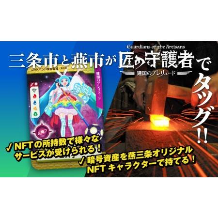 ふるさと納税 「燕三条NFT 匠の守護者 第一弾 建国のプレリュード」ブースター（1キャラ）【010...