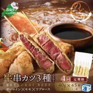 ふるさと納税 【定期便】北海道 別海牛サーロイン...の商品画像