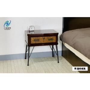 ふるさと納税 欅ModernStyle サイドテーブル50 《創業明治2年 田中家具 謹製》【田中家具】 福島県二本松市