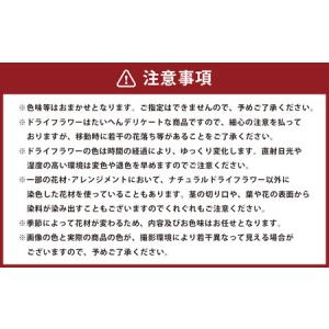 ふるさと納税 ドライフラワー リース Lサイズ...の詳細画像1
