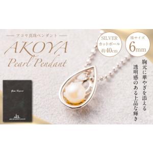ふるさと納税 SILVER アコヤ真珠 6mm ...の商品画像