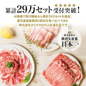 ふるさと納税 【鹿児島県産】豚3種類 計1.5...の詳細画像1
