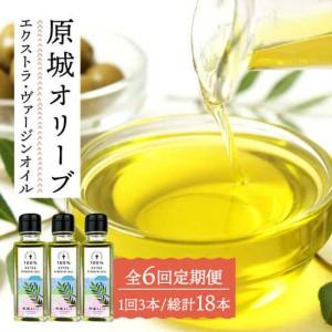 ふるさと納税 【6回定期便】原城オリーブオイル100ml3本 ミナサポ[SCW058] オリーブオイル 長崎県南島原市