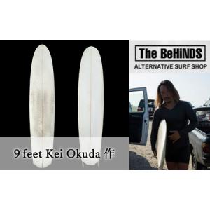 ふるさと納税 【サーフボード】Kei okuda shape design 9feet マリンスポーツ サーフィン ボード サーフボード 海 スポーツ用品 波乗り ロ.. 千葉県九十九里町