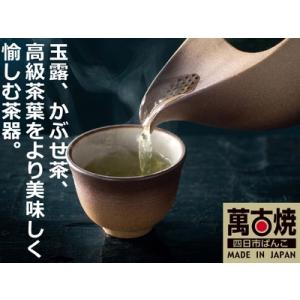 ふるさと納税 【萬古焼（ばんこやき）】玉露、かぶせ茶、高級茶葉をより美味しく愉しむ茶器。和洋のインテ...