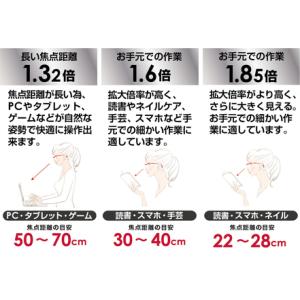 ふるさと納税 ハズキルーペ【ラージ・カラーレン...の詳細画像1